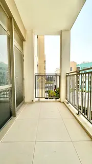 Brand 1bhk / with maid room attractive view / 4 cheques payment contact now