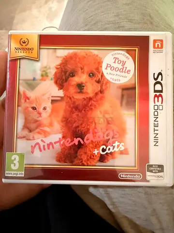 Nintendo 3DS - Nintendogs + Cats (Toy Poodle  New Friends) Cartridge