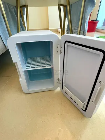 Mini Refrigerator, 8L Portable Refrigerator with AC/DC, Thermoelectric Cooler and Warmer.