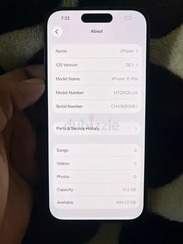 iPhone 15 Pro 512GB - Good Condition, Single Owner