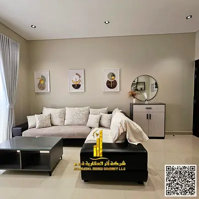 شقه فاخره اول ساكن غرفه وصاله مع بلكونه باطلاله مفتوحه.عجمان الجرف 2. مفروش بالكامل للإيجار الشهري✨الإيجار يشمل الفواتير والإنترنت
