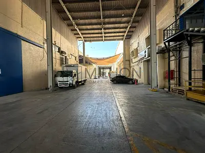 High-Clearance Warehouse with Loading Bay