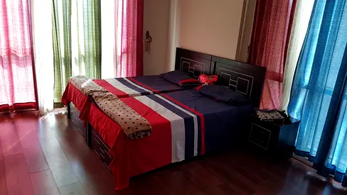 Single size bed set