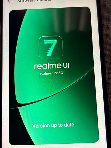 Realme 12x 5G - Good Condition, Realme UI