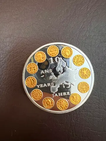 European Heritage Commemorative Coin - 10 Years Unity Edition (Collectible)