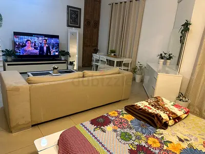 Furnished room with Balcony available for rent  in Al Nahda Sharjah near Sahara Centre Dubai Border