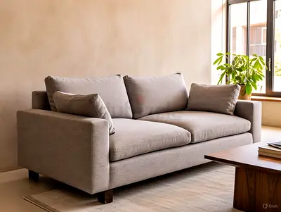 West Elm Sofa Gray