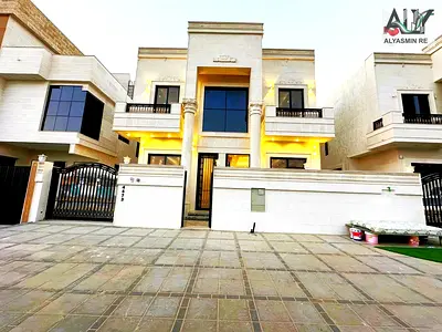 تملك فيلا شامل  الكهرباء والمياة ورسوم التسجيل على شارع رئيسى دقيقة الى شارع الشيخ محمد بن زايد