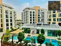 Chic 1-Bedroom Apartment with Contemporary L-Shaped Kitchen | Resort-Style Amenities | Uptown Al Zah