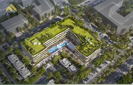 شقة بغرفة نوم واحدة | أواسيس ريزيدنسز دبي ساوث | إطلالات على الحديقة وحمام السباحة | تصميمات داخلية حديثة