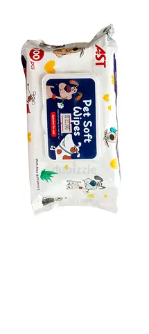 AST Pet Soft Wipes - 80 Count (Sealed Pack) - Gentle Cleaning for Dogs  Cats