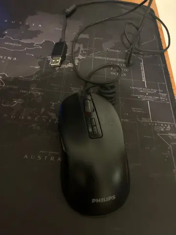 Philips Wired USB Optical Mouse - Good Working Condition