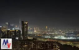 1BR Apartment | Lagoon &amp; Downtown View | Furnished | Sobha Hartland – The Crest Tower C