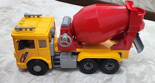 Kids Cement Mixer Truck Toy — Good Condition