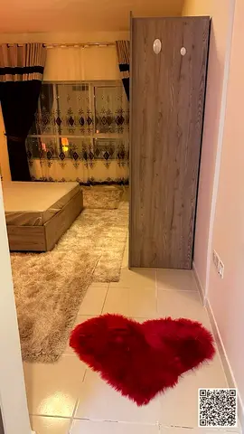 Fully furnished one-bedroom apartment with a hall, with open view, including all services, with a g