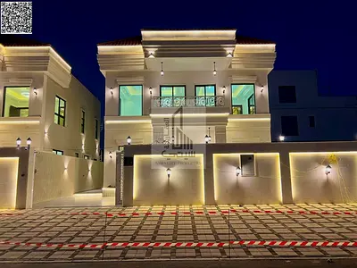 Luxury mini palace near Azha Mall + roof, 5 master bedrooms, central AC, price includes fees, ideal for living or investment