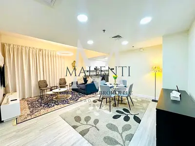 شقة مفروشة بغرفة نوم واحدة | فلورنسا 1 JVC | دخول المسبح والنادي الرياضي