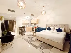 High-Floor Studio in AG Tower | Fully Furnished with Canal View!