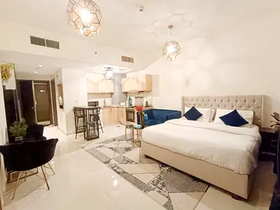 High-Floor Studio in AG Tower | Fully Furnished with Canal View!