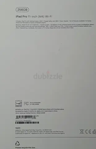 I pad pro 11inch m4 chip