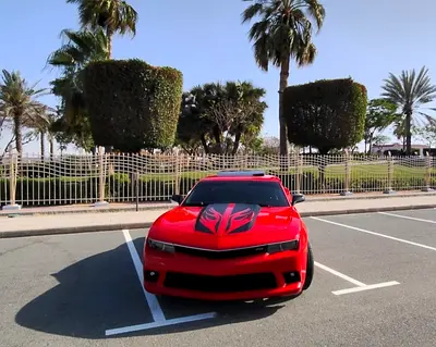 CHEVROLET CAMARO RS 2015 GCC, FULL OPTION WITH HEADS UP DISPLAY , PRISTINE CONDITION