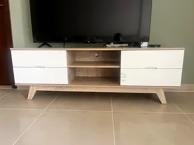 Tv stand with drawers