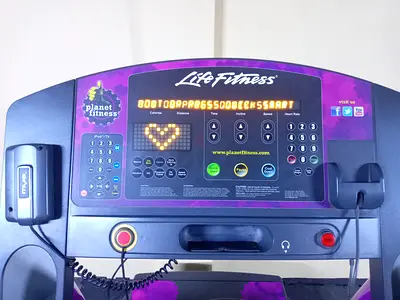 Life Fitness Treadmill Console (Planet Fitness Branding) - Good Working Condition