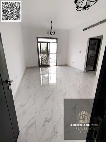 افخم واشيك غرفتين  وصاله 3حمام خزائن حائط تكييف مركزي بلكونه اطلاله مفتوحه موقع مميز وحيوي بجوار جميع الخدمات سهل الوصول لدبي والشارقه