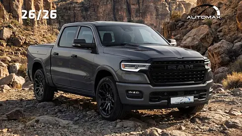 ( For Export / Car With Multigate ) 2026/2026 RAM 1500 LIMITED CREW CAB SST H.O 3.0TT GCC BRAND NEW