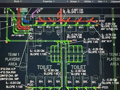 Plumbing Design  Drafting Services