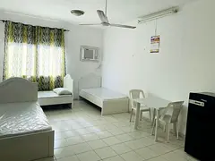 Executive ladies bed space available washroom attached room in karama near ADCB metro