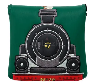 Taylormade 2025 british open putter mallet headcover steam train design