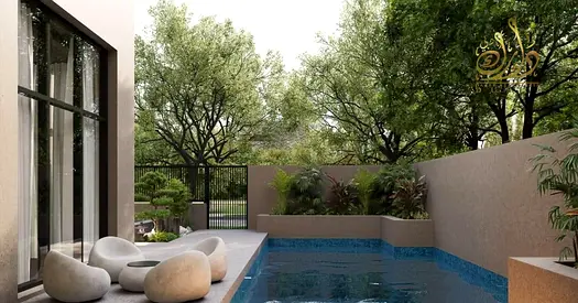 ٢٠٪ خلال ٦ أشهر - آخر فيلا من ٥ غرف نوم - ٨٠٪ على مدى ٨٠ شهرًا - مسبح - مصعد - منزل ذكي