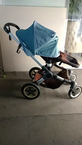 Bugaboo Buffalo All-Terrain Stroller - Brown/Bl free delivery