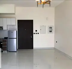 Semi-Furnished Balcony Studio | Pool View