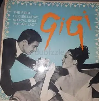 Gigi - Original London Cast Musical Vinyl LP (Learner-Loewe)