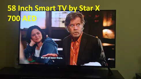 58-Inch Star X Smart TV – 4K UHD – Excellent Condition