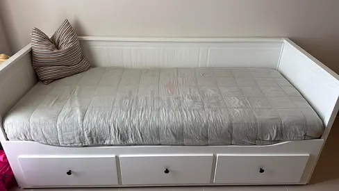 Ikea Day bed with two mettreses available in perfect condition