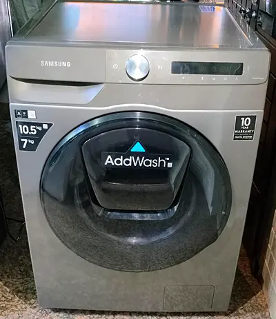 Samsung smart thinQ washing machine with Wi-Fi 10.5/7kg washer and dryer for sale