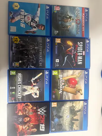 Ps4 game bundle(price negotiable)