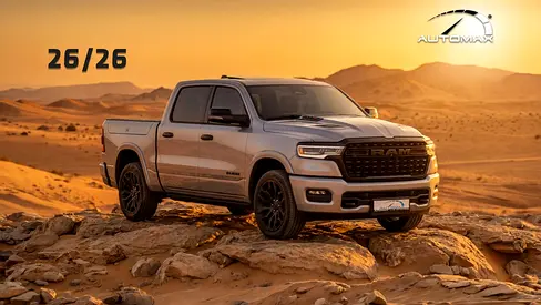 ( For Export / Car With Multigate ) 2026/2026 RAM 1500 LIMITED CREW CAB SST H.O 3.0TT GCC BRAND NEW