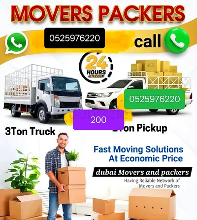 Mover UAE shifting office home warehouse