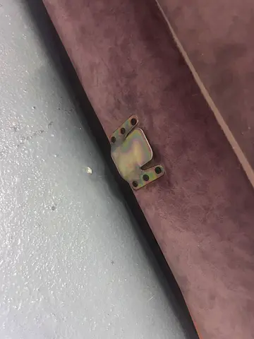 Used upholstered sofa (velvet) — good condition, sturdy frame