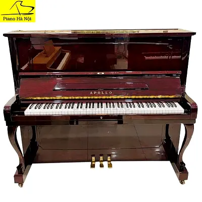 APPOLO Upright piano Japan made. Well balanced keys and Hammers and pedals. Free delivery and tuning