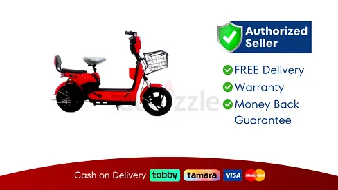 Wind Horse M1 Electric Bike, Red