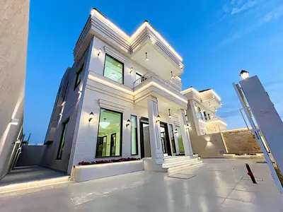 A golden opportunity to own a distinctive villa in Al Zahia. A stunning villa with luxurious, personalized finishes, strategically located: directly b