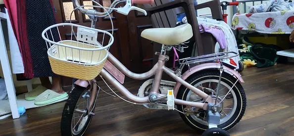 Kids cycle. Only two months old