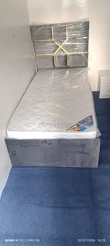 Single Bed including madical mattres brand new selling