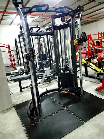 Multi-Station Cable Functional Trainer Gym Machine