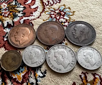 1912-1950 BRITISH COLLECTION (old antique coins)